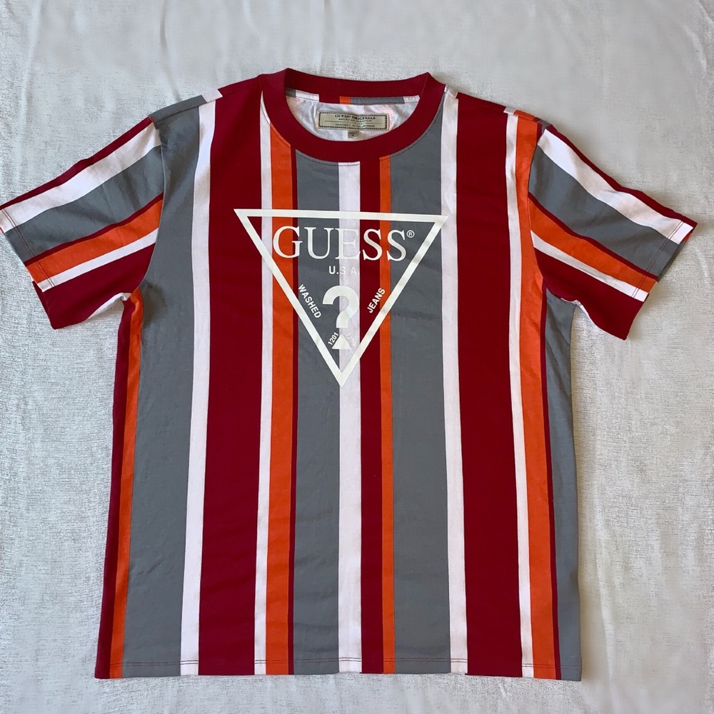 GUESS original stripe tee